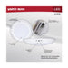 SATCO/NUVO 10 Inch LED Disk Light CCT Selectable 2700K/3000K/3500K/4000K/5000K Occupancy Sensor White Finish (62-1821R1)
