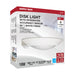 SATCO/NUVO 10 Inch LED Disk Light Fixture With Occupancy Sensor White Finish CCT Selectable (62-1821)