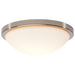 SATCO/NUVO Button 11 Inch LED Flush Mount Fixture Brushed Nickel Finish CCT Selectable 3000K/4000K/5000K 120V (62-1842)