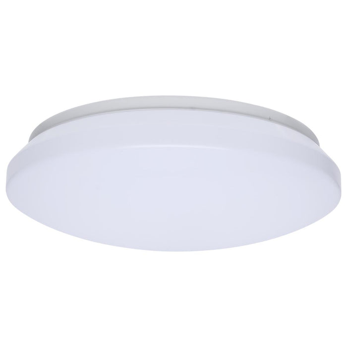 SATCO/NUVO 11 Inch LED Cloud Fixture 12.5W CCT Selectable 2700K/3000K/3500K/4000K/5000K Round Shape White Finish 120V (62-1850)