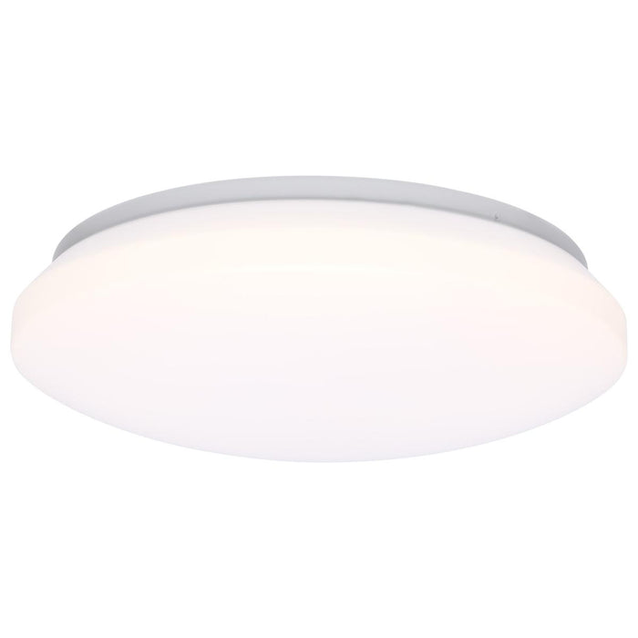 SATCO/NUVO 11 Inch LED Cloud Fixture 12.5W CCT Selectable 2700K/3000K/3500K/4000K/5000K Round Shape White Finish 120V (62-1850)