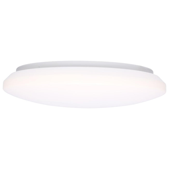 SATCO/NUVO 14 Inch LED Cloud Fixture 15W CCT Selectable 2700K/3000K/3500K/4000K/5000K Round Shape White Finish 120V (62-1852)