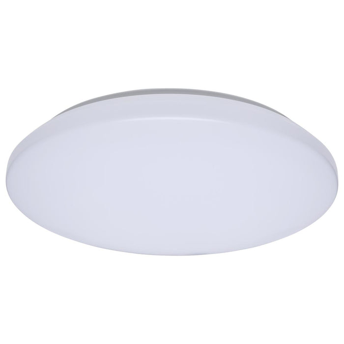 SATCO/NUVO 14 Inch LED Cloud Fixture 15W CCT Selectable 2700K/3000K/3500K/4000K/5000K Round Shape White Finish 120V (62-1852)