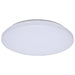 SATCO/NUVO 14 Inch LED Cloud Fixture 15W CCT Selectable 2700K/3000K/3500K/4000K/5000K Round Shape White Finish 120V (62-1852)