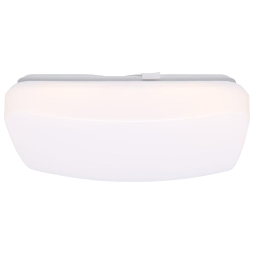 SATCO/NUVO 11 Inch LED Cloud Fixture 11W CCT Selectable 2700K/3000K/3500K/4000K/5000K Square Shape White Finish 120V (62-1854)