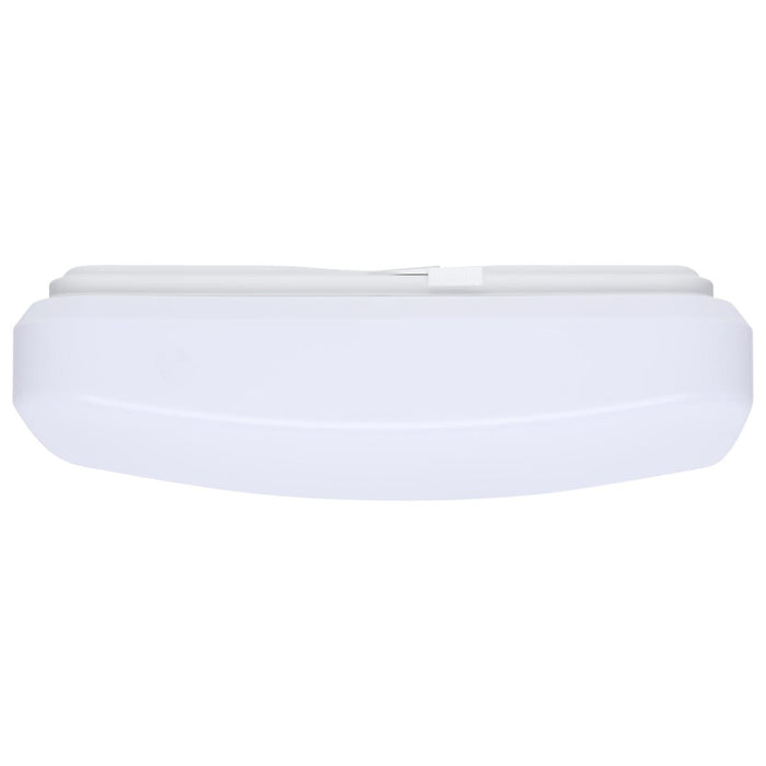 SATCO/NUVO 11 Inch LED Cloud Fixture 11W CCT Selectable 2700K/3000K/3500K/4000K/5000K Square Shape White Finish 120V (62-1854)