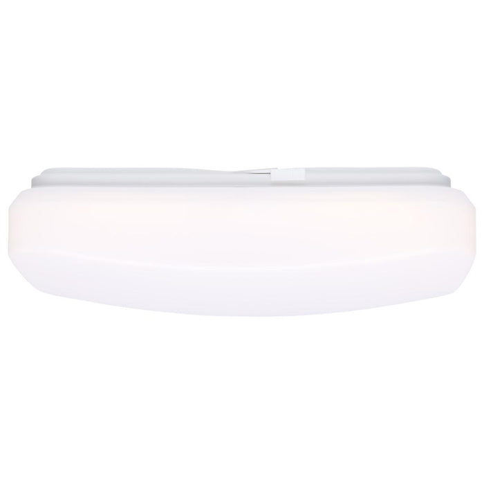 SATCO/NUVO 11 Inch LED Cloud Fixture 11W CCT Selectable 2700K/3000K/3500K/4000K/5000K Square Shape White Finish 120V (62-1854)