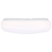 SATCO/NUVO 11 Inch LED Cloud Fixture 11W CCT Selectable 2700K/3000K/3500K/4000K/5000K Square Shape White Finish 120V (62-1854)