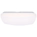 SATCO/NUVO 14 Inch LED Cloud Fixture 17W CCT Selectable 2700K/3000K/3500K/4000K/5000K Square Shape White Finish 120V (62-1856)