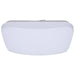 SATCO/NUVO 14 Inch LED Cloud Fixture 17W CCT Selectable 2700K/3000K/3500K/4000K/5000K Square Shape White Finish 120V (62-1856)