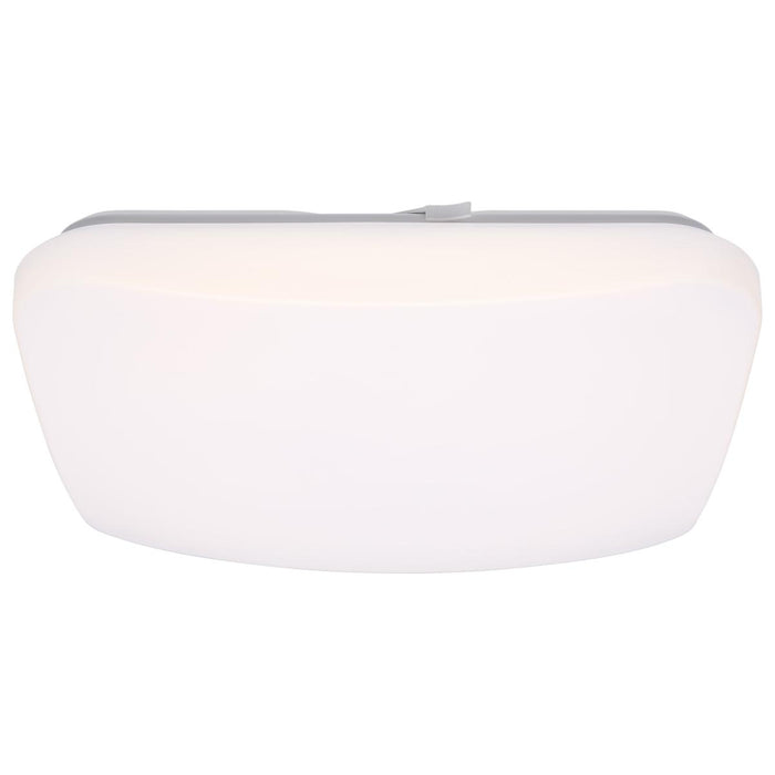 SATCO/NUVO 14 Inch LED Cloud Fixture 17W CCT Selectable 2700K/3000K/3500K/4000K/5000K Square Shape White Finish 120V (62-1856)