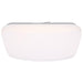 SATCO/NUVO 14 Inch LED Cloud Fixture 17W CCT Selectable 2700K/3000K/3500K/4000K/5000K Square Shape White Finish 120V (62-1856)