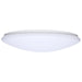 SATCO/NUVO 19 Inch LED Cloud Fixture 25W CCT Selectable 2700K/3000K/3500K/4000K/5000K Round Shape White Finish 120V (62-1858)