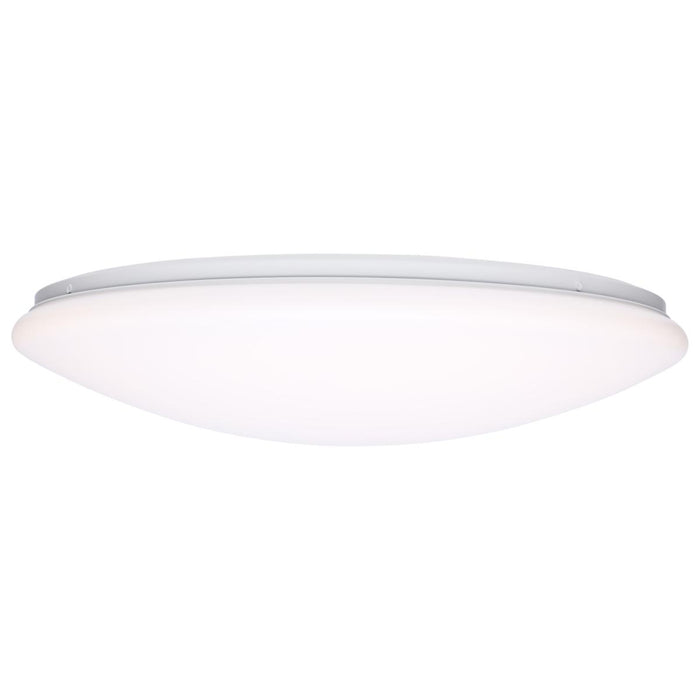 SATCO/NUVO 19 Inch LED Cloud Fixture 25W CCT Selectable 2700K/3000K/3500K/4000K/5000K Round Shape White Finish 120V (62-1858)