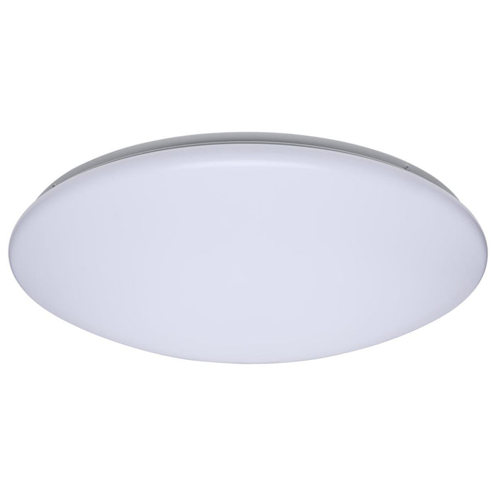 SATCO/NUVO 19 Inch LED Cloud Fixture 25W CCT Selectable 2700K/3000K/3500K/4000K/5000K Round Shape White Finish 120V (62-1858)