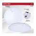 SATCO/NUVO 14 Inch LED Cloud Fixture 17W CCT Selectable 2700K/3000K/3500K/4000K/5000K White Finish Round Shape 120-277V (62-1861)