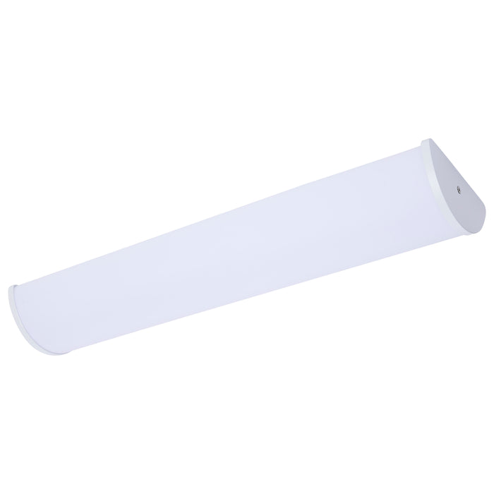 SATCO/NUVO Crispo LED 25 Inch Vanity CCT Selectable 2700K/3000K/3500K/4000K/5000K White Finish (62-1873)