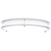 SATCO/NUVO Glamour LED 13 Inch Flush Mount CCT Selectable 2700K/3000K/3500K/4000K/5000K Brushed Nickel Finish (62-1876)
