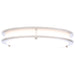SATCO/NUVO Glamour LED 13 Inch Flush Mount CCT Selectable 2700K/3000K/3500K/4000K/5000K Brushed Nickel Finish (62-1876)