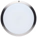 SATCO/NUVO Glamour LED 13 Inch Flush Mount CCT Selectable 2700K/3000K/3500K/4000K/5000K Brushed Nickel Finish (62-1876)