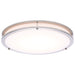 SATCO/NUVO Glamour LED 17 Inch Flush Mount CCT Selectable 2700K/3000K/3500K/4000K/5000K Brushed Nickel Finish (62-1877)