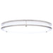 SATCO/NUVO Glamour LED 17 Inch Flush Mount CCT Selectable 2700K/3000K/3500K/4000K/5000K Brushed Nickel Finish (62-1877)