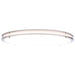 SATCO/NUVO Glamour LED 24 Inch Flush Mount CCT Selectable 2700K/3000K/3500K/4000K/5000K Brushed Nickel Finish (62-1878)
