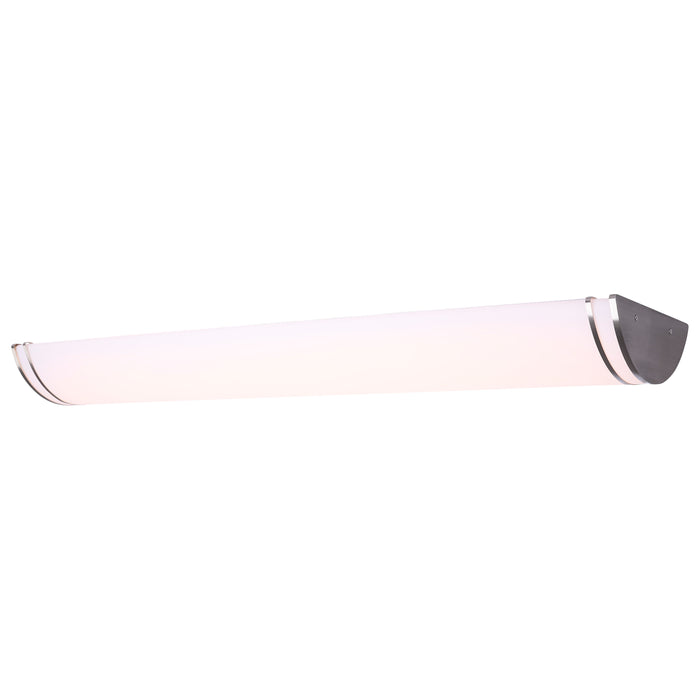 SATCO/NUVO Glamour LED 50 Inch Linear Flush Mount CCT Selectable 2700K/3000K/3500K/4000K/5000K Brushed Nickel Finish (62-1880)