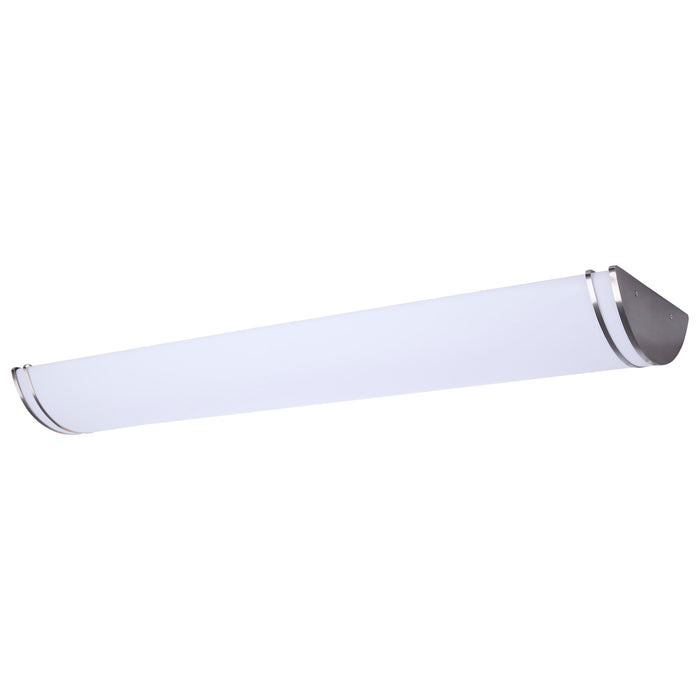SATCO/NUVO Glamour LED 50 Inch Linear Flush Mount CCT Selectable 2700K/3000K/3500K/4000K/5000K Brushed Nickel Finish (62-1880)