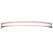 SATCO/NUVO Glamour LED 32 Inch Oval Flush Mount CCT Selectable 2700K/3000K/3500K/4000K/5000K Brushed Nickel Finish (62-1881)