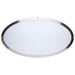 SATCO/NUVO Glamour LED 32 Inch Oval Flush Mount CCT Selectable 2700K/3000K/3500K/4000K/5000K Brushed Nickel Finish (62-1881)
