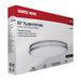 SATCO/NUVO Glamour LED 32 Inch Oval Flush Mount CCT Selectable 2700K/3000K/3500K/4000K/5000K Brushed Nickel Finish (62-1881)