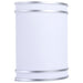 SATCO/NUVO Glamour LED Wall Sconce CCT Selectable 2700K/3000K/3500K/4000K/5000K Brushed Nickel Finish (62-1885)