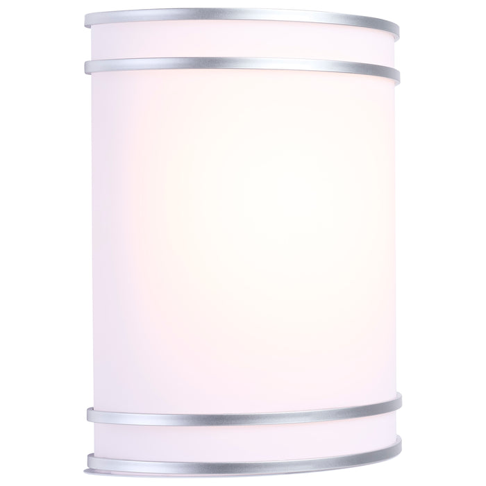 SATCO/NUVO Glamour LED Wall Sconce CCT Selectable 2700K/3000K/3500K/4000K/5000K Brushed Nickel Finish (62-1885)