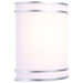 SATCO/NUVO Glamour LED Wall Sconce CCT Selectable 2700K/3000K/3500K/4000K/5000K Brushed Nickel Finish (62-1885)