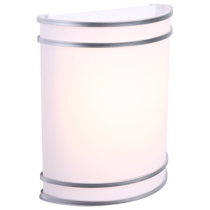 SATCO/NUVO Glamour LED Wall Sconce CCT Selectable 2700K/3000K/3500K/4000K/5000K Brushed Nickel Finish (62-1885)
