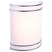 SATCO/NUVO Glamour LED Wall Sconce CCT Selectable 2700K/3000K/3500K/4000K/5000K Brushed Nickel Finish (62-1885)