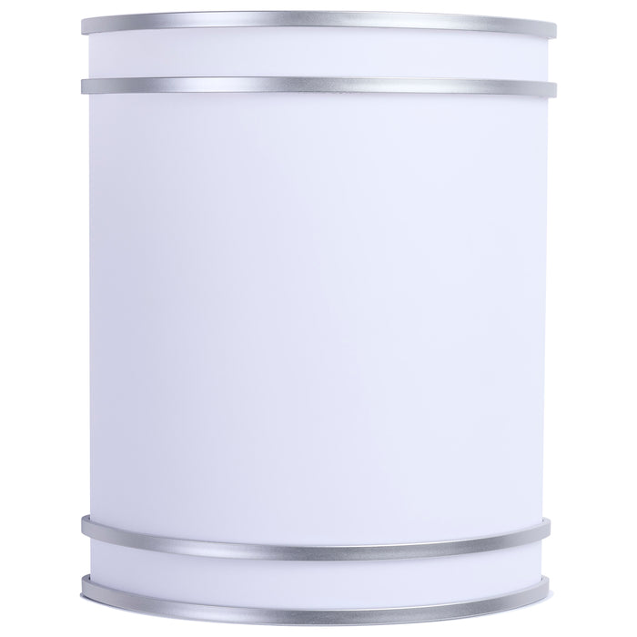 SATCO/NUVO Glamour LED Wall Sconce CCT Selectable 2700K/3000K/3500K/4000K/5000K Brushed Nickel Finish (62-1885)