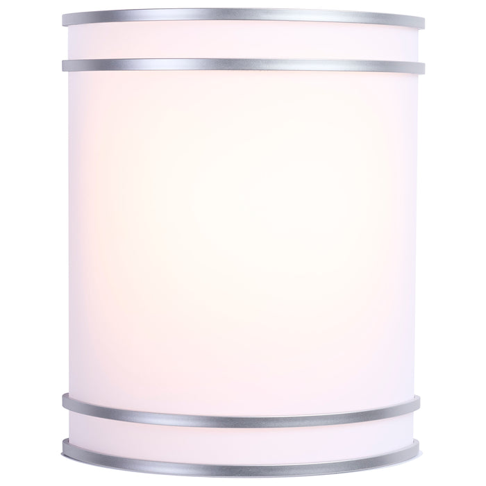 SATCO/NUVO Glamour LED Wall Sconce CCT Selectable 2700K/3000K/3500K/4000K/5000K Brushed Nickel Finish (62-1885)