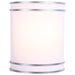 SATCO/NUVO Glamour LED Wall Sconce CCT Selectable 2700K/3000K/3500K/4000K/5000K Brushed Nickel Finish (62-1885)