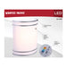 SATCO/NUVO Glamour LED Wall Sconce CCT Selectable 2700K/3000K/3500K/4000K/5000K Brushed Nickel Finish (62-1885)