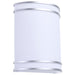 SATCO/NUVO Glamour LED Wall Sconce CCT Selectable 2700K/3000K/3500K/4000K/5000K Brushed Nickel Finish (62-1885)