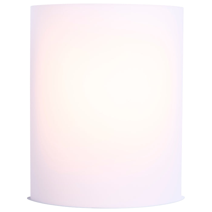 SATCO/NUVO Crispo LED Wall Sconce CCT Selectable 2700K/3000K/3500K/4000K/5000K White Finish (62-1886)