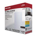 SATCO/NUVO Crispo LED Wall Sconce CCT Selectable 2700K/3000K/3500K/4000K/5000K White Finish (62-1886)