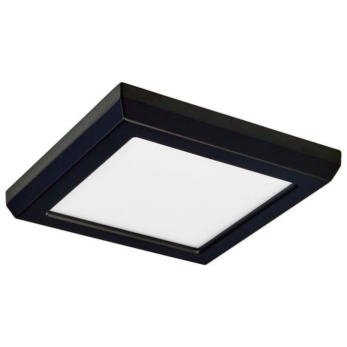 SATCO/NUVO Blink Performer - 8W LED 5 Inch Square Fixture Black Finish 5 CCT Selectable (62-1905)