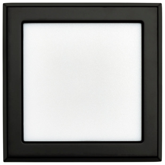 SATCO/NUVO Blink Performer - 8W LED 5 Inch Square Fixture Black Finish 5 CCT Selectable (62-1905)