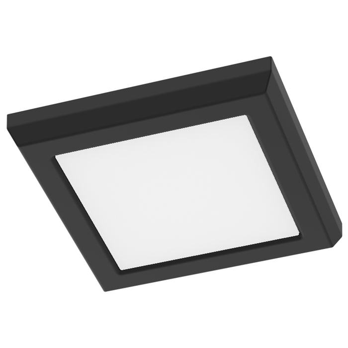SATCO/NUVO Blink Performer - 8W LED 5 Inch Square Fixture Black Finish 5 CCT Selectable (62-1905)