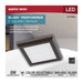SATCO/NUVO Blink Performer - 8W LED 5 Inch Square Fixture Bronze Finish 5 CCT Selectable (62-1906)