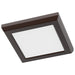 SATCO/NUVO Blink Performer - 8W LED 5 Inch Square Fixture Bronze Finish 5 CCT Selectable (62-1906)