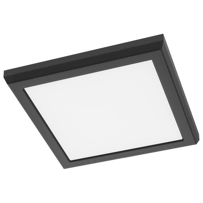 SATCO/NUVO Blink Performer - 10W LED 7 Inch Square Fixture Black Finish 5 CCT Selectable (62-1915)